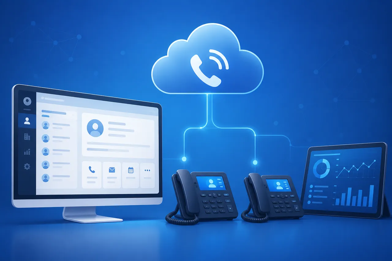 Téléphonie VoIP couplée au CRM dans le cloud