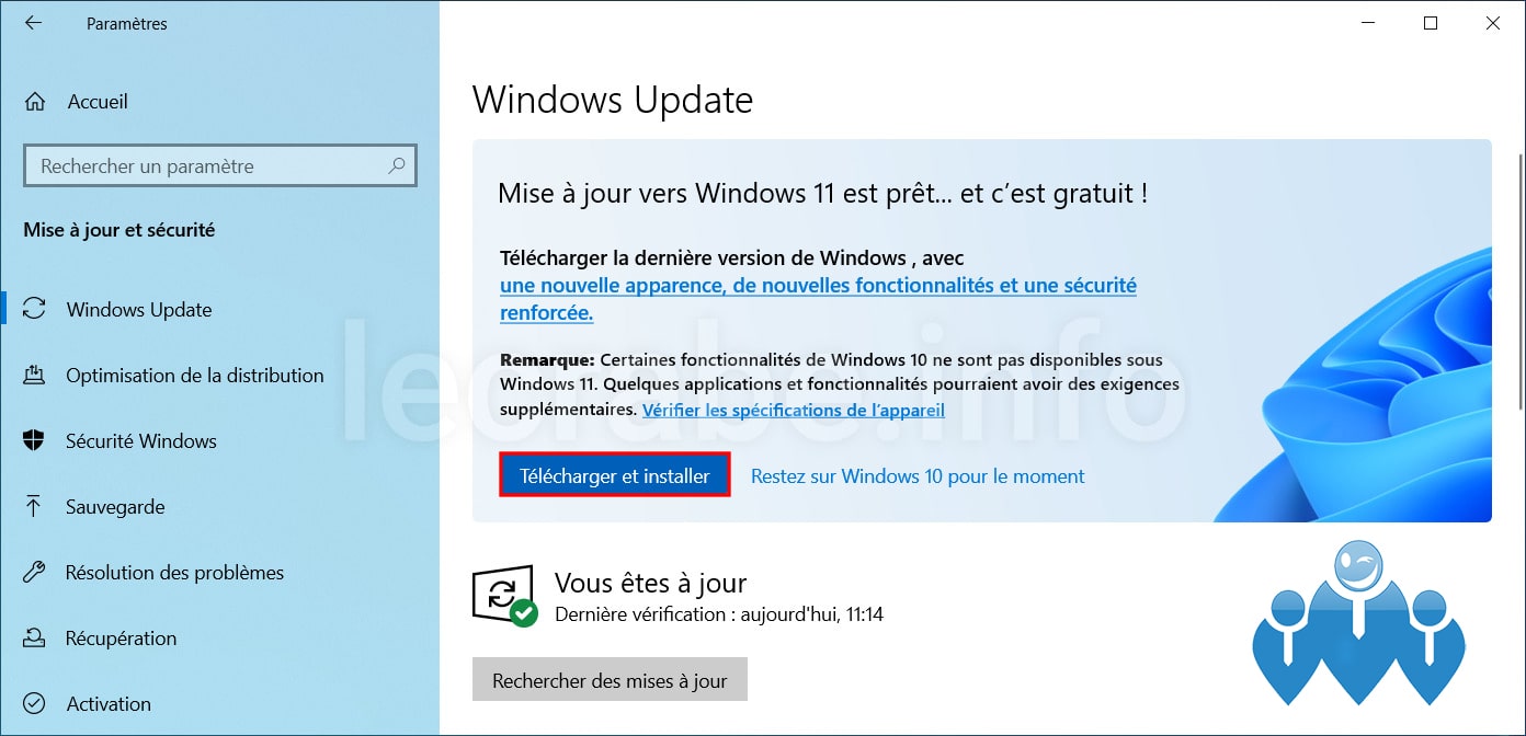 Windows 11 Gratuit Via Windows Update